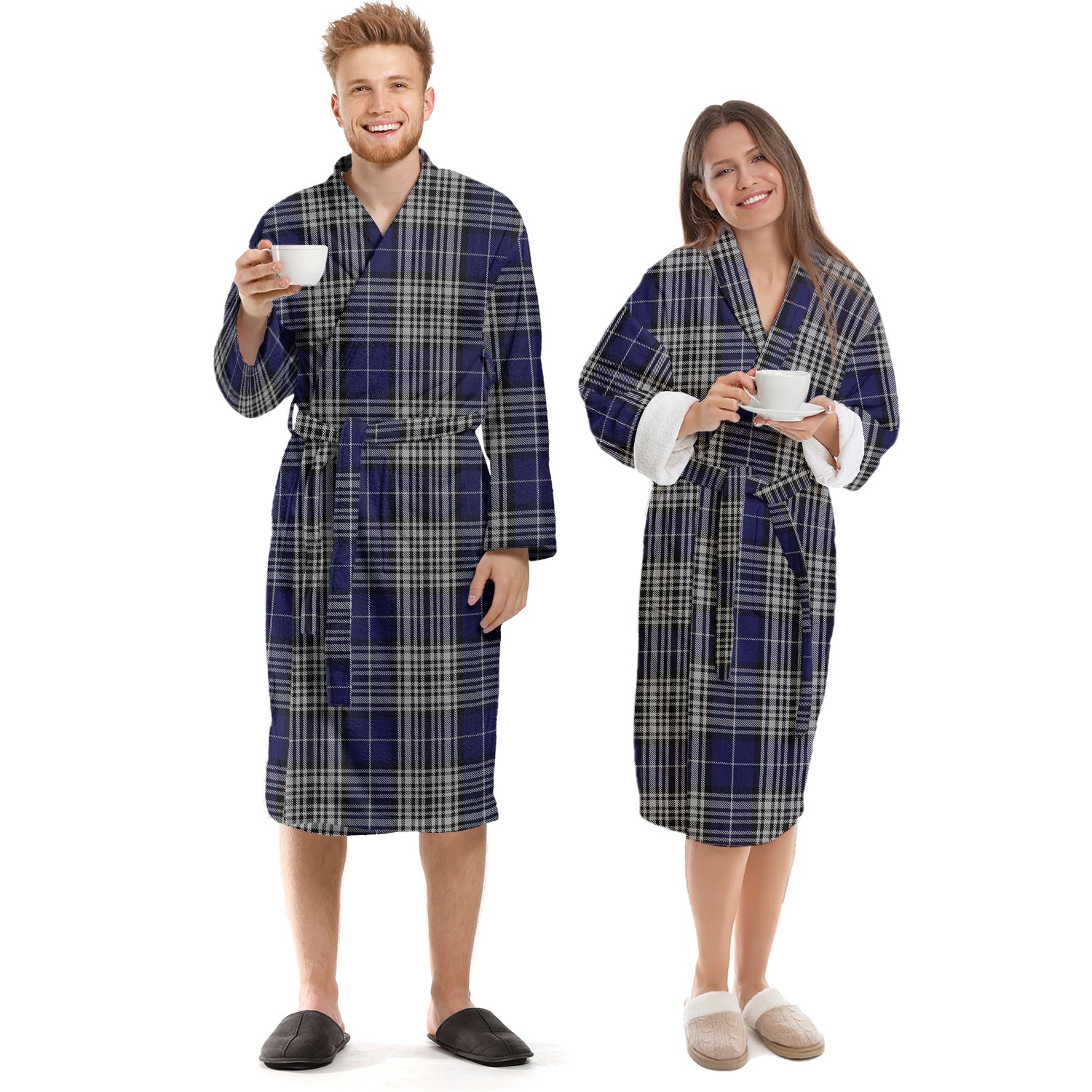 Napier Tartan Bathrobe Unisex S - Tartan Vibes Clothing