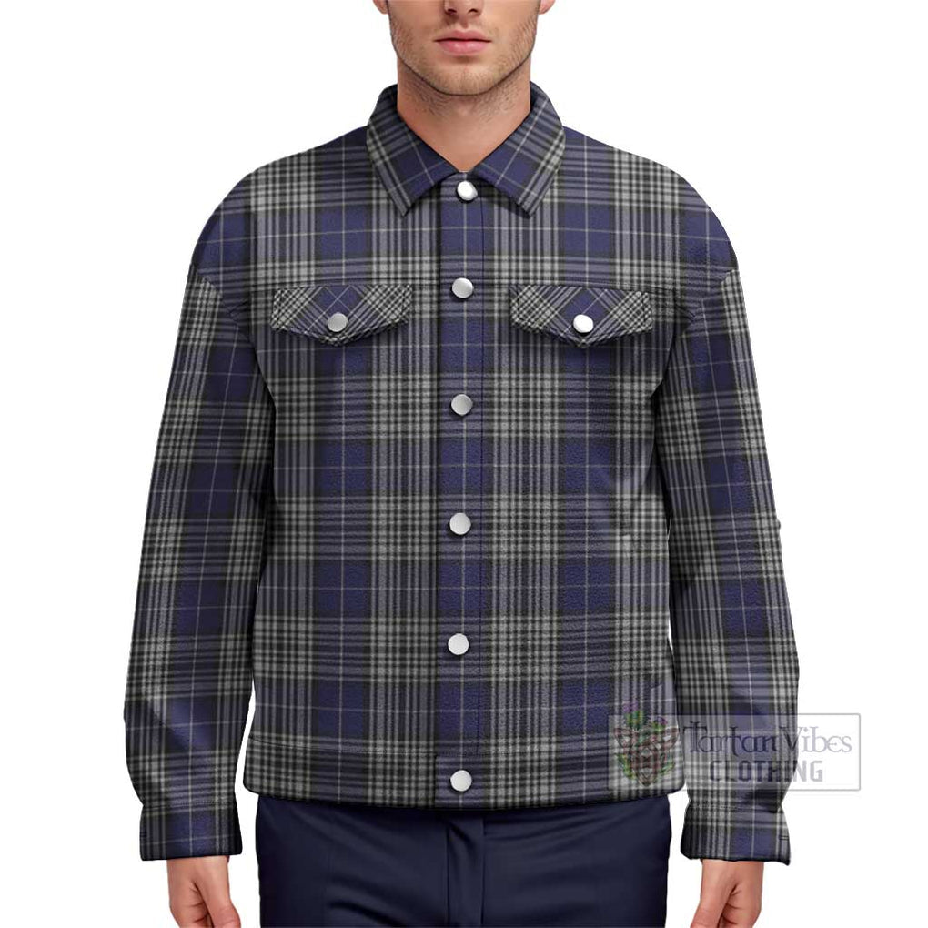 Napier Tartan Unisex Lapel Cotton Jacket Unisex - Tartan Vibes Clothing