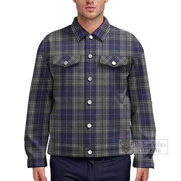 Napier Tartan Unisex Lapel Cotton Jacket