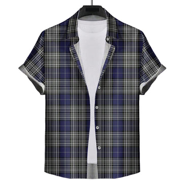 Napier Tartan Short Sleeve Button Down Shirt