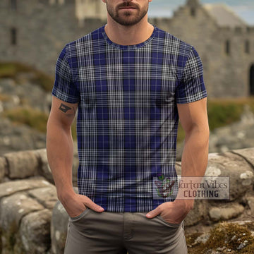 Napier Tartan Cotton T-Shirt