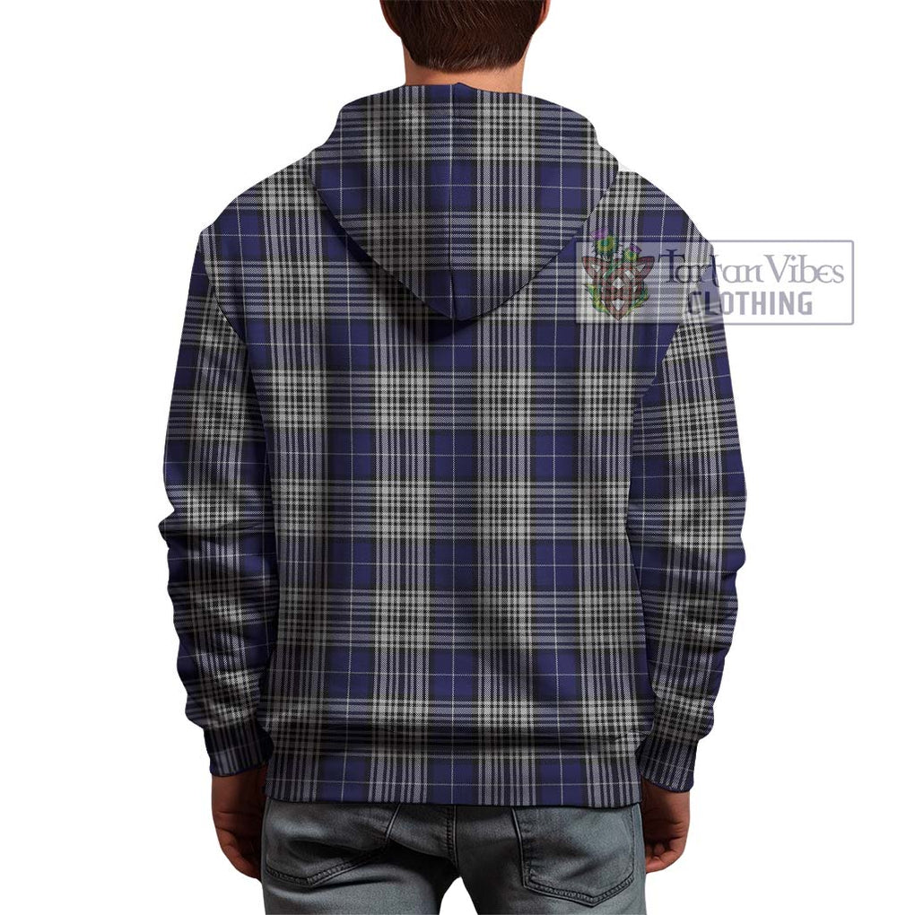 Napier Tartan Hoodie with Family Crest DNA In Me Style - Tartanvibesclothing Shop