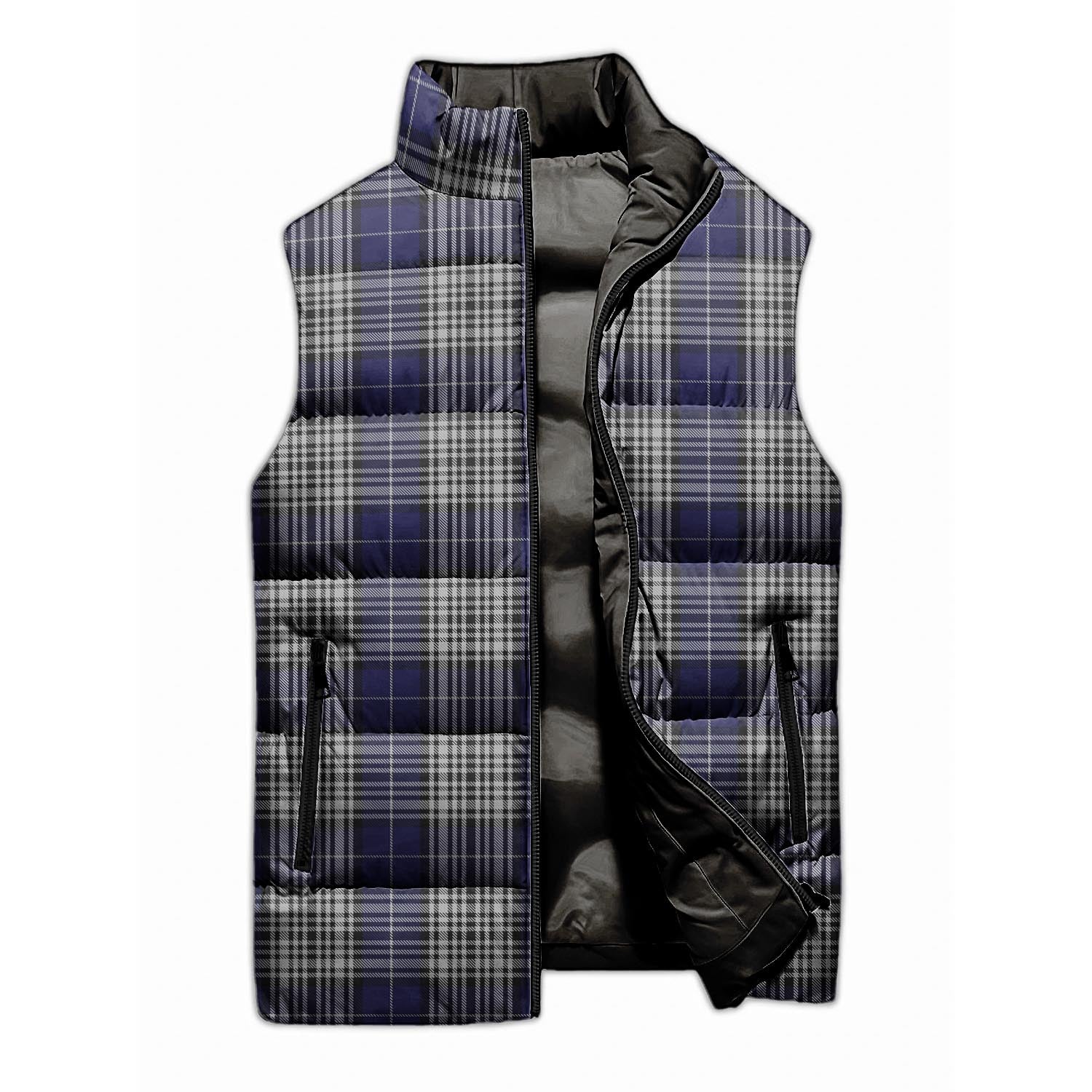 Napier Tartan Sleeveless Puffer Jacket - Tartanvibesclothing