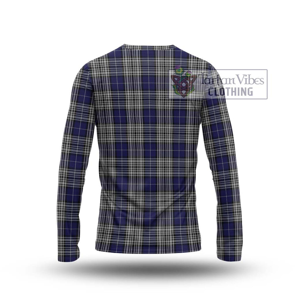 Napier Tartan Long Sleeve T-Shirt with Family Crest DNA In Me Style - Tartanvibesclothing Shop