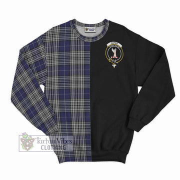 Napier Tartan Sweatshirt with Family Crest and Half Of Me Style