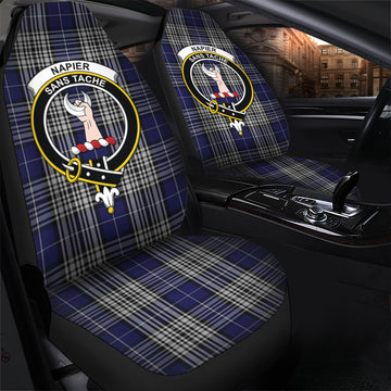 Napier Tartan Car Seat Cover with Family Crest - Tartan Vibes Clothing