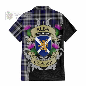 Napier Tartan Family Crest Hawaiian Shirt Lion Rampant Royal Thistle Shield Celtic Inspired - Tartan Vibes Clothing