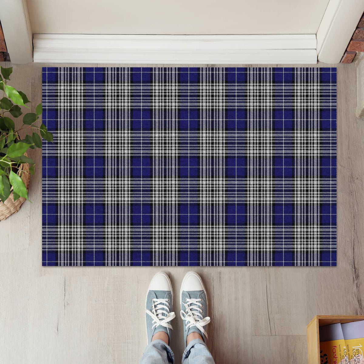 Napier Tartan Rubber Doormat - Tartan Vibes Clothing