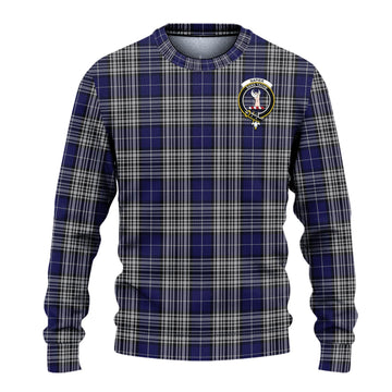 Napier Tartan Ugly Sweater with Family Crest