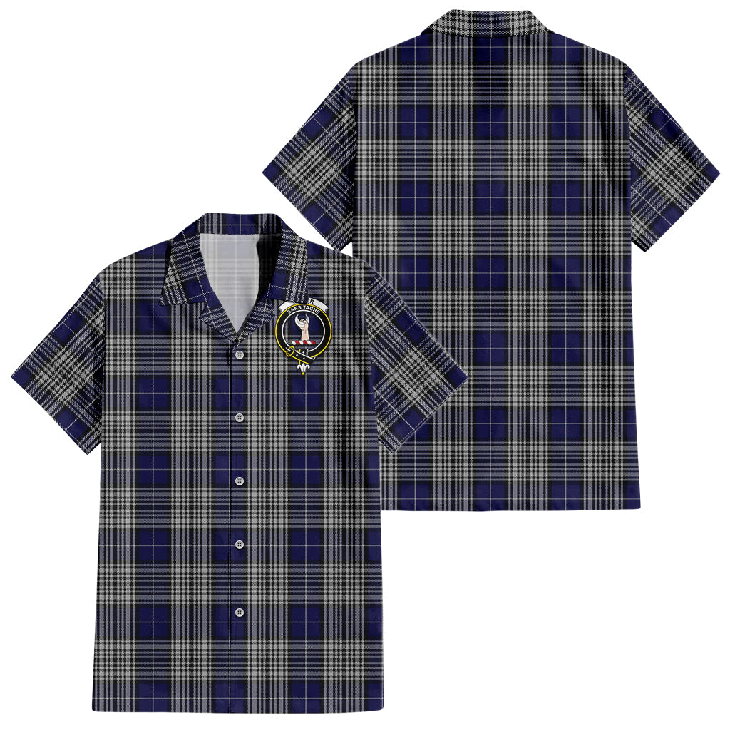 napier-tartan-short-sleeve-button-down-shirt-with-family-crest