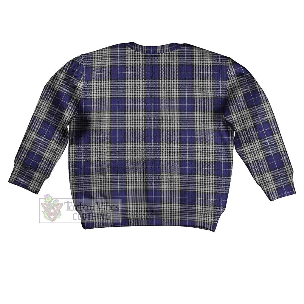 Napier Tartan Kid Ugly Sweater with Family Crest - Tartan Vibes Clothing