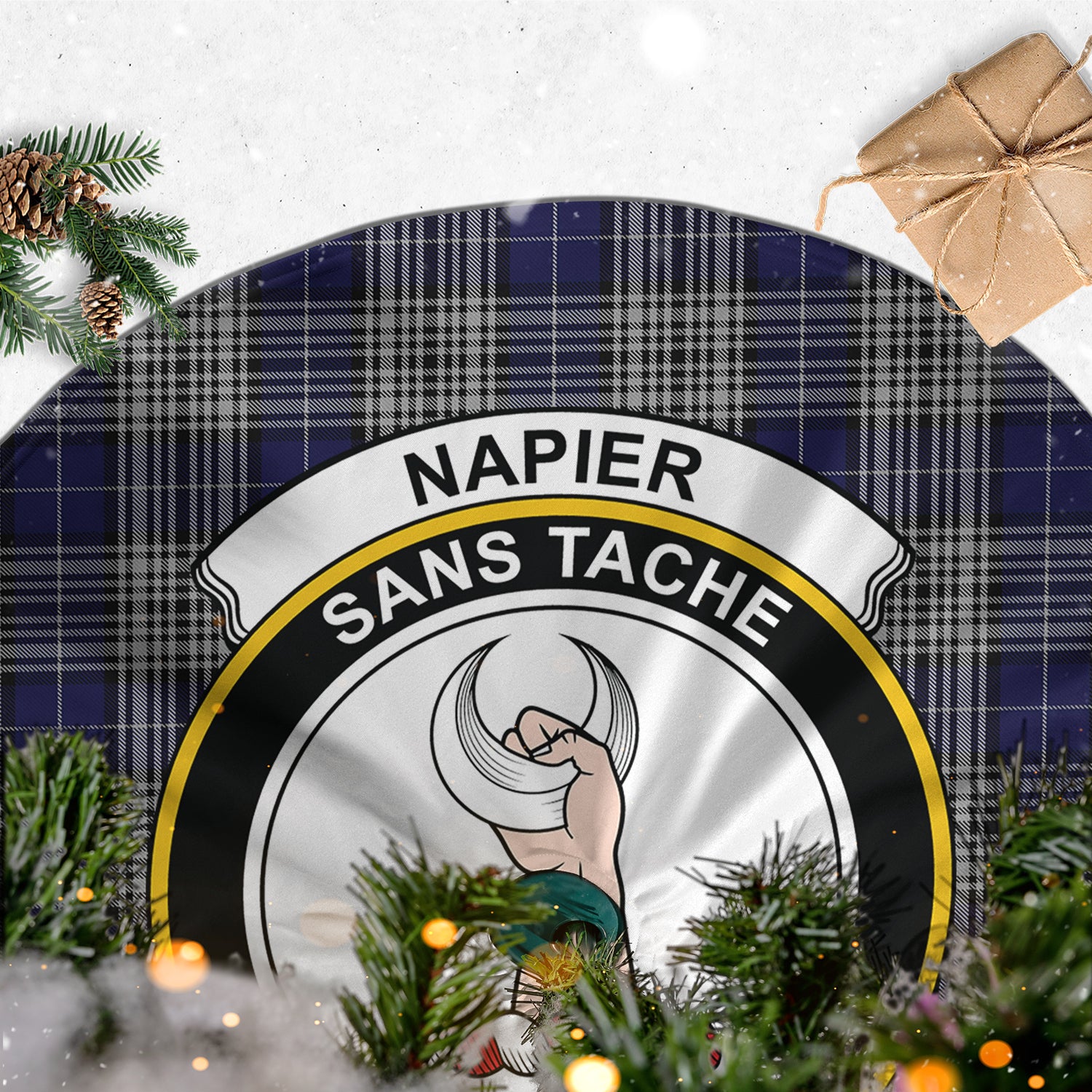 napier-tartan-christmas-tree-skirt-with-family-crest