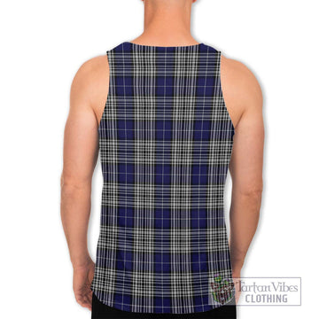 Napier Tartan Men's Tank Top with Family Crest DNA In Me Style