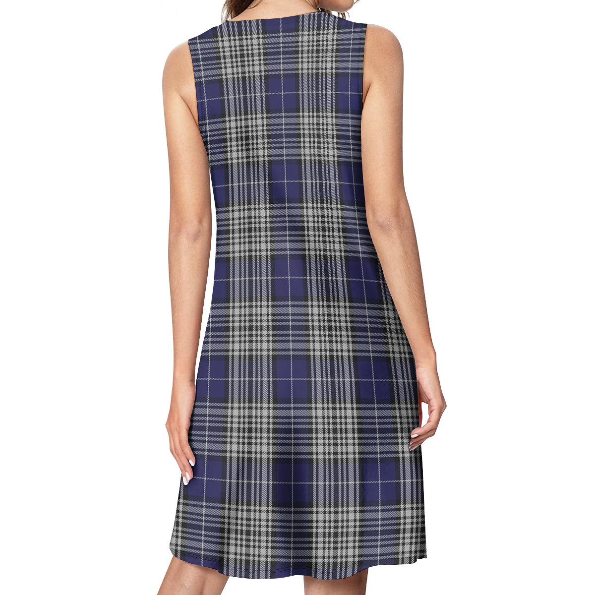 Napier Tartan Womens Casual Dresses - Tartanvibesclothing