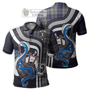 Napier Tartan Polo Shirt with Epic Bagpipe Style