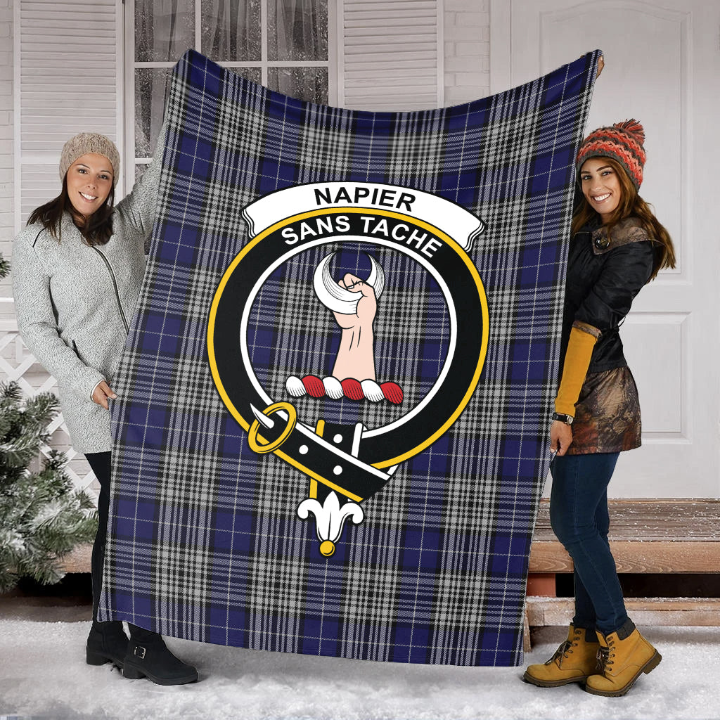 napier-tartab-blanket-with-family-crest