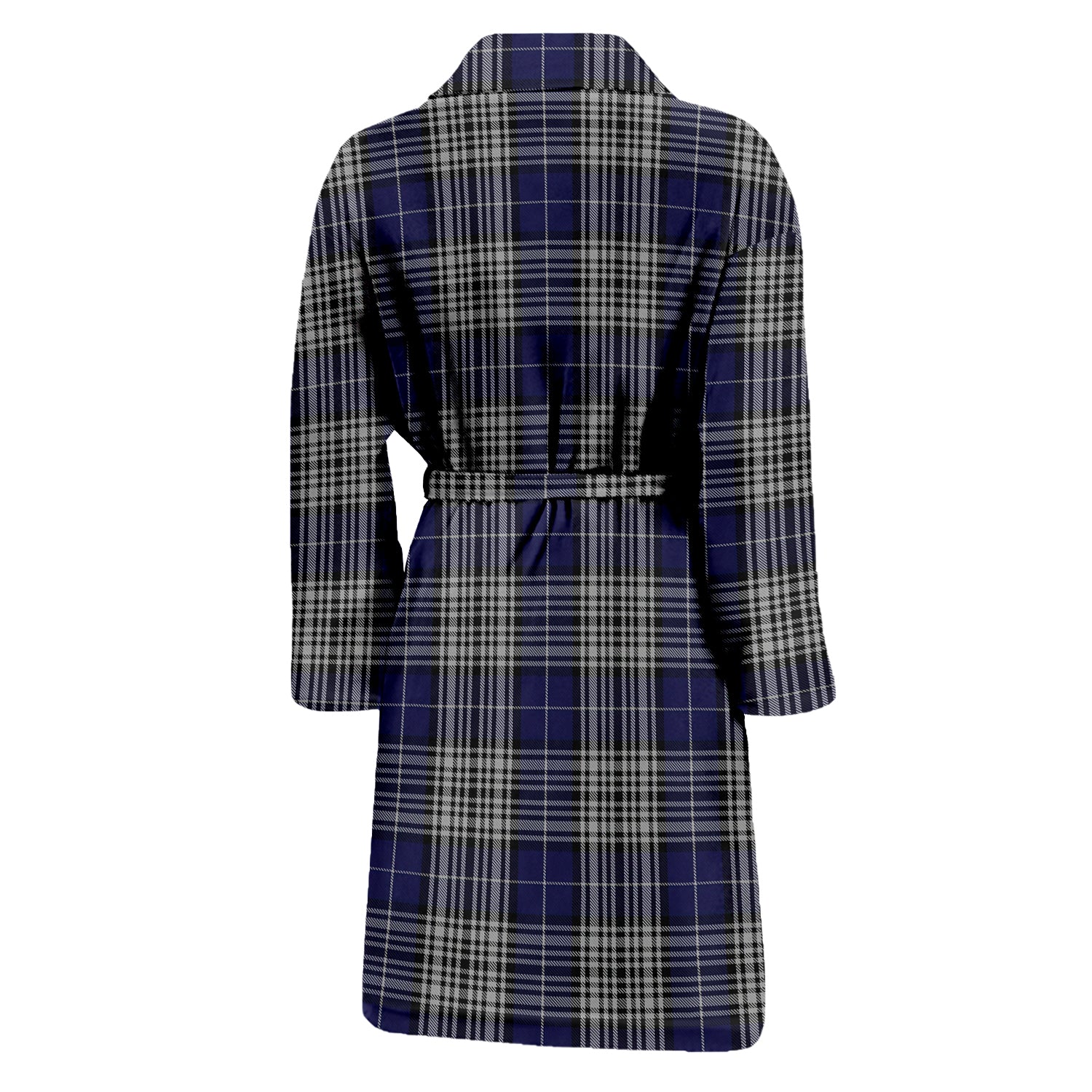 Napier Tartan Bathrobe with Family Crest - Tartan Vibes Clothing