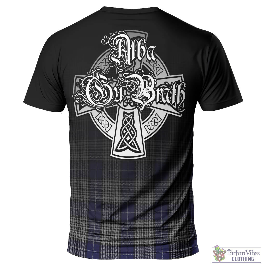 Tartan Vibes Clothing Napier Tartan T-Shirt Featuring Alba Gu Brath Family Crest Celtic Inspired