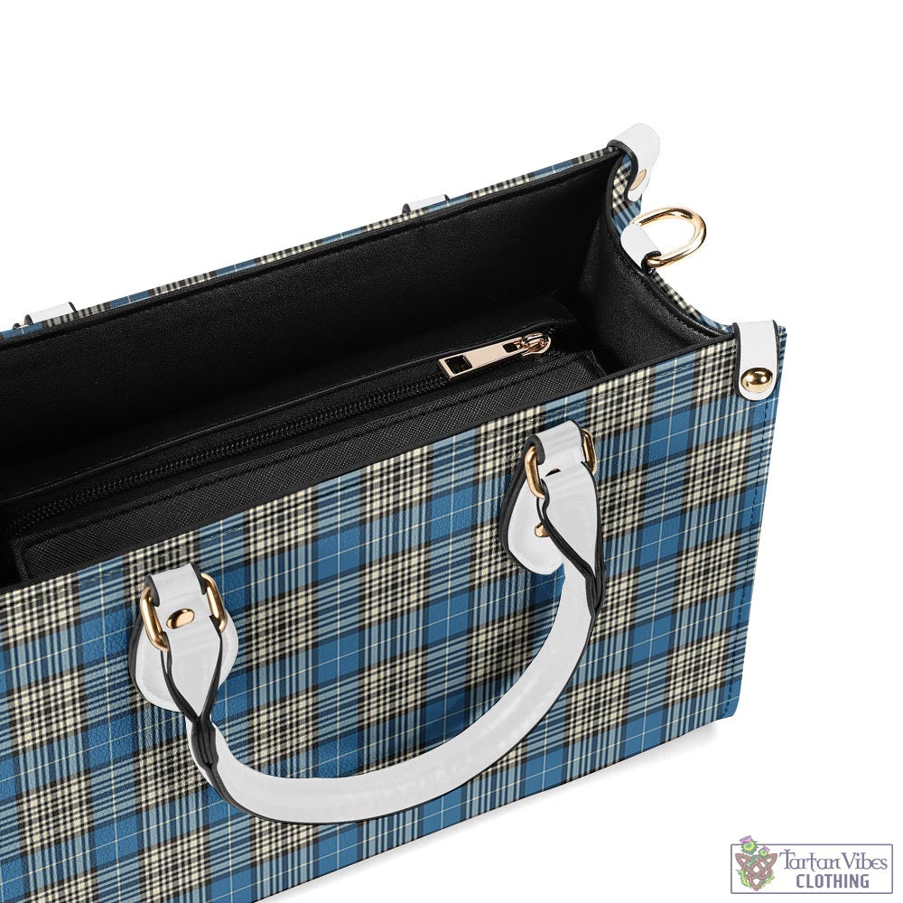 Tartan Vibes Clothing Napier Ancient Tartan Luxury Leather Handbags