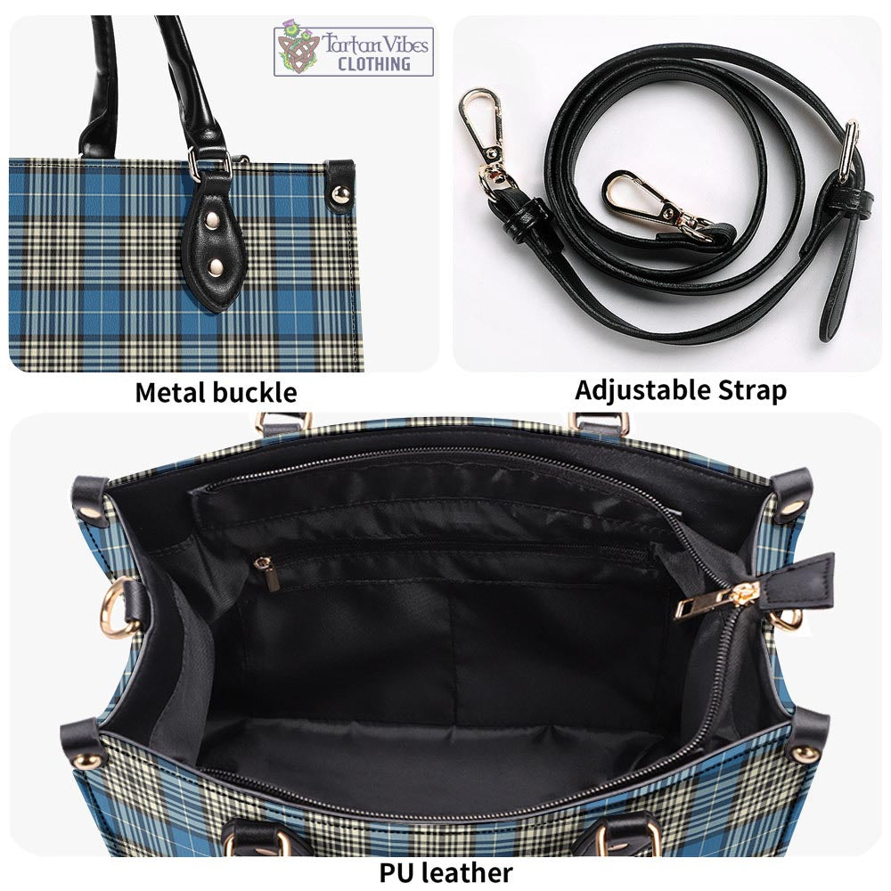 Tartan Vibes Clothing Napier Ancient Tartan Luxury Leather Handbags