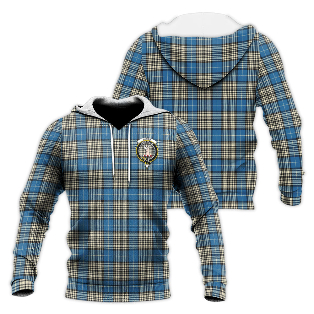 napier-ancient-tartan-knitted-hoodie-with-family-crest