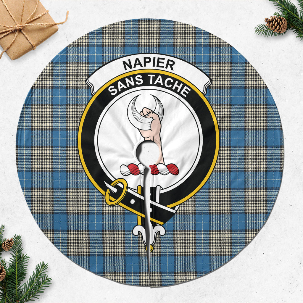 napier-ancient-tartan-christmas-tree-skirt-with-family-crest