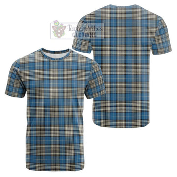 Napier Ancient Tartan Cotton T-Shirt