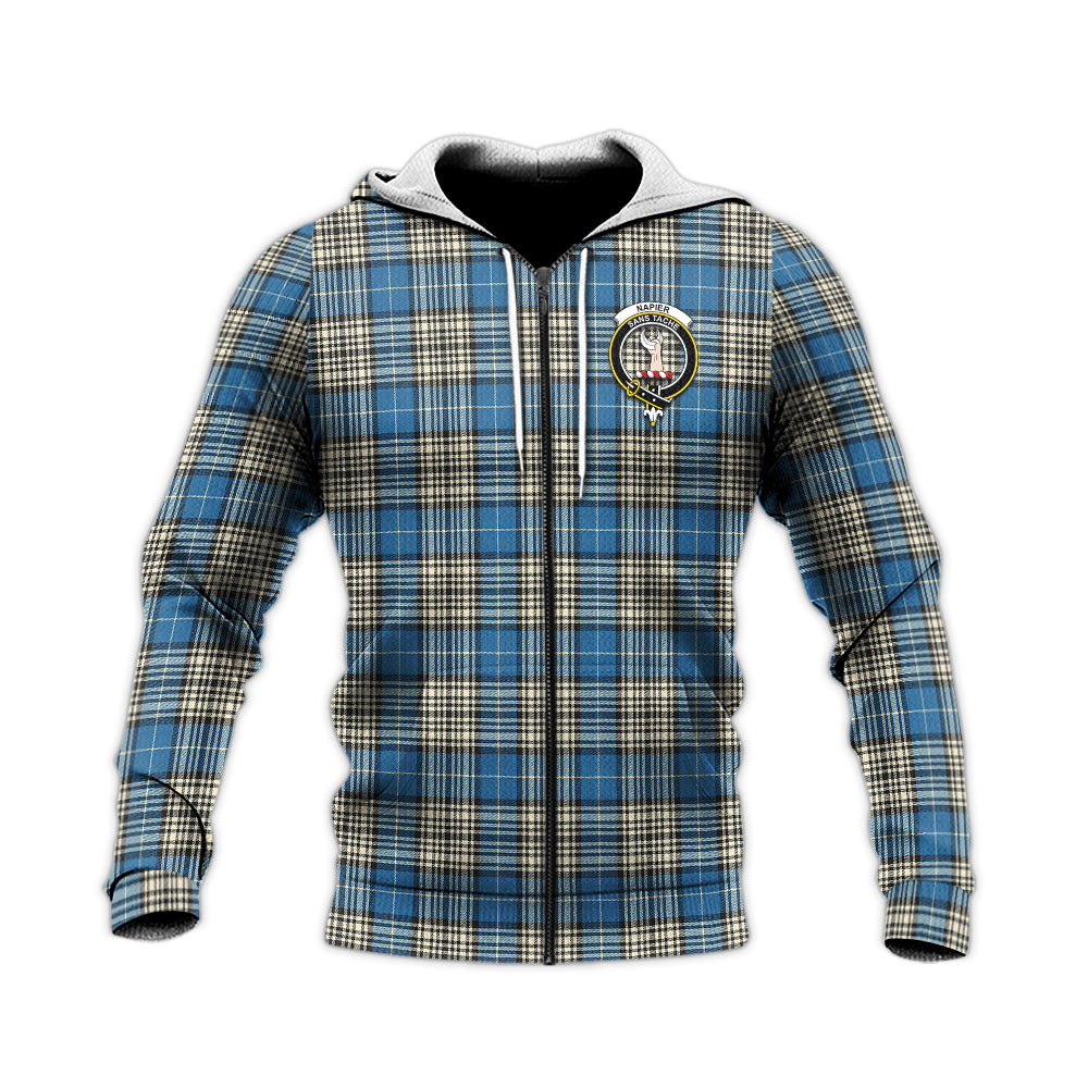 napier-ancient-tartan-knitted-hoodie-with-family-crest