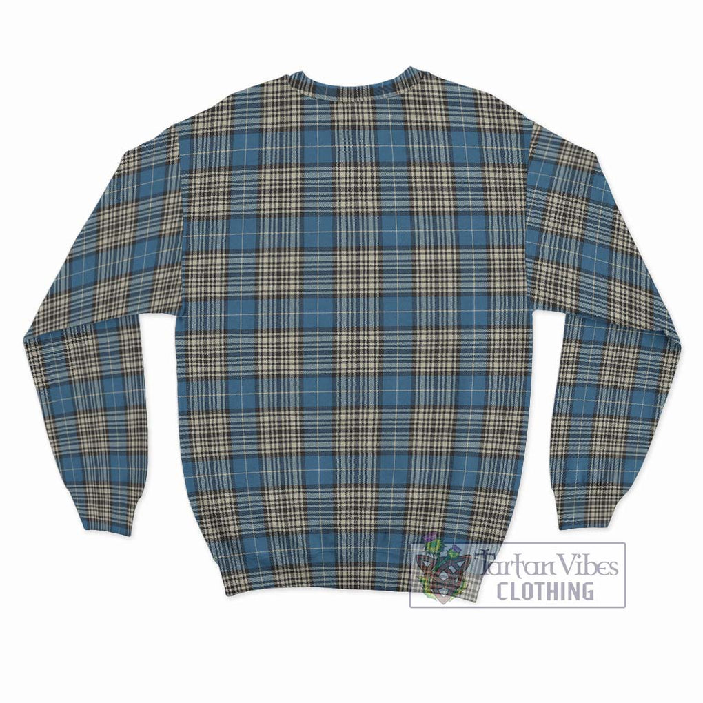 Napier Ancient Tartan Sweatshirt with Family Crest DNA In Me Style - Tartanvibesclothing Shop