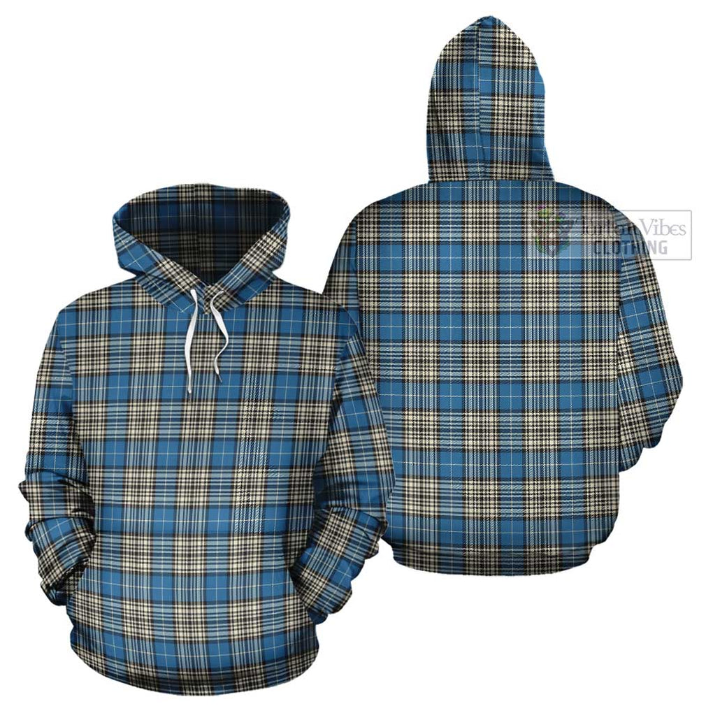 Napier Ancient Tartan Cotton Hoodie Pullover Hoodie - Tartan Vibes Clothing