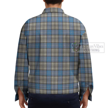 Napier Ancient Tartan Unisex Lapel Cotton Jacket