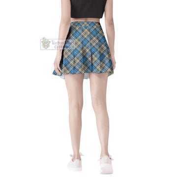 Napier Ancient Tartan Women's Plated Mini Skirt