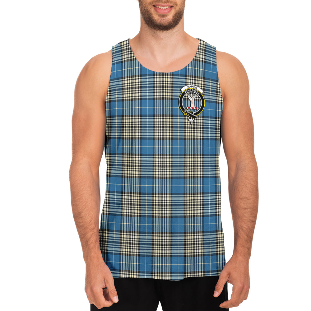 napier-ancient-tartan-mens-tank-top-with-family-crest