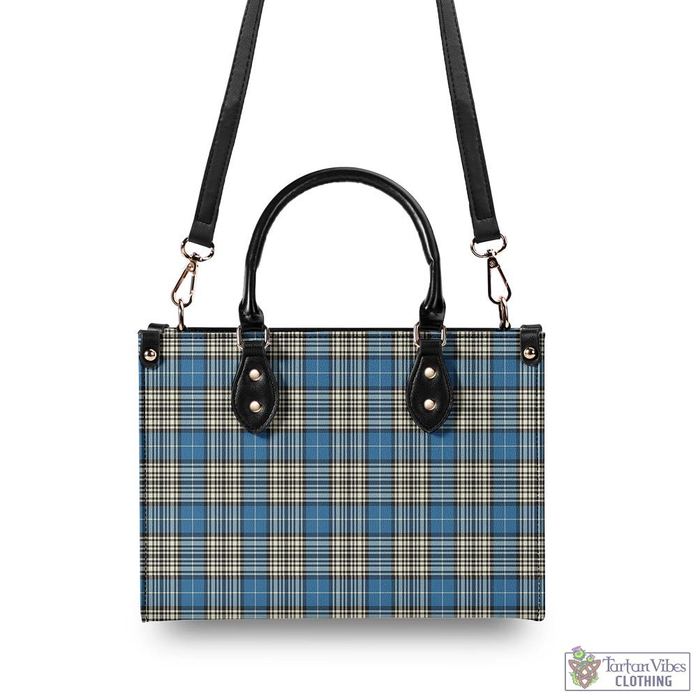 Tartan Vibes Clothing Napier Ancient Tartan Luxury Leather Handbags