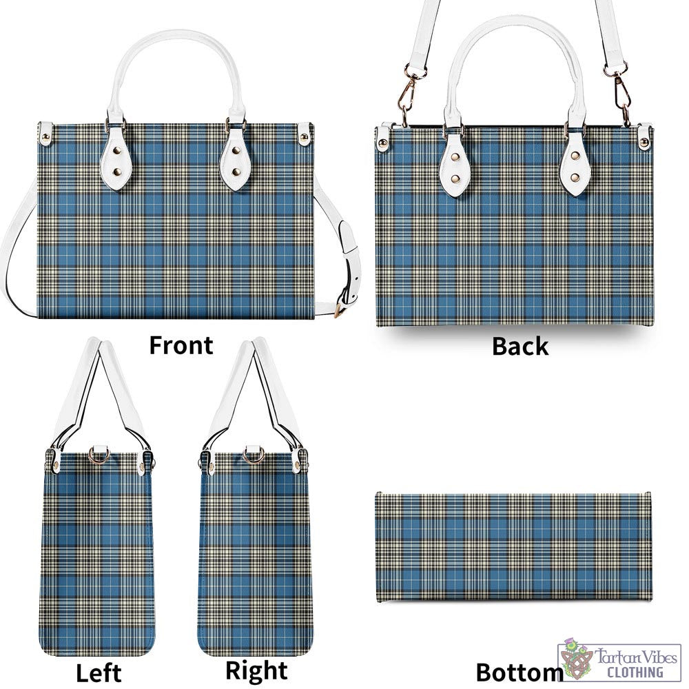 Tartan Vibes Clothing Napier Ancient Tartan Luxury Leather Handbags