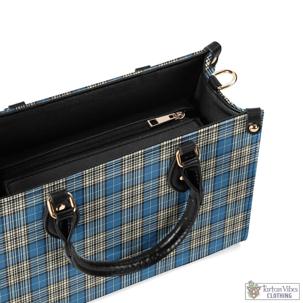 Tartan Vibes Clothing Napier Ancient Tartan Luxury Leather Handbags