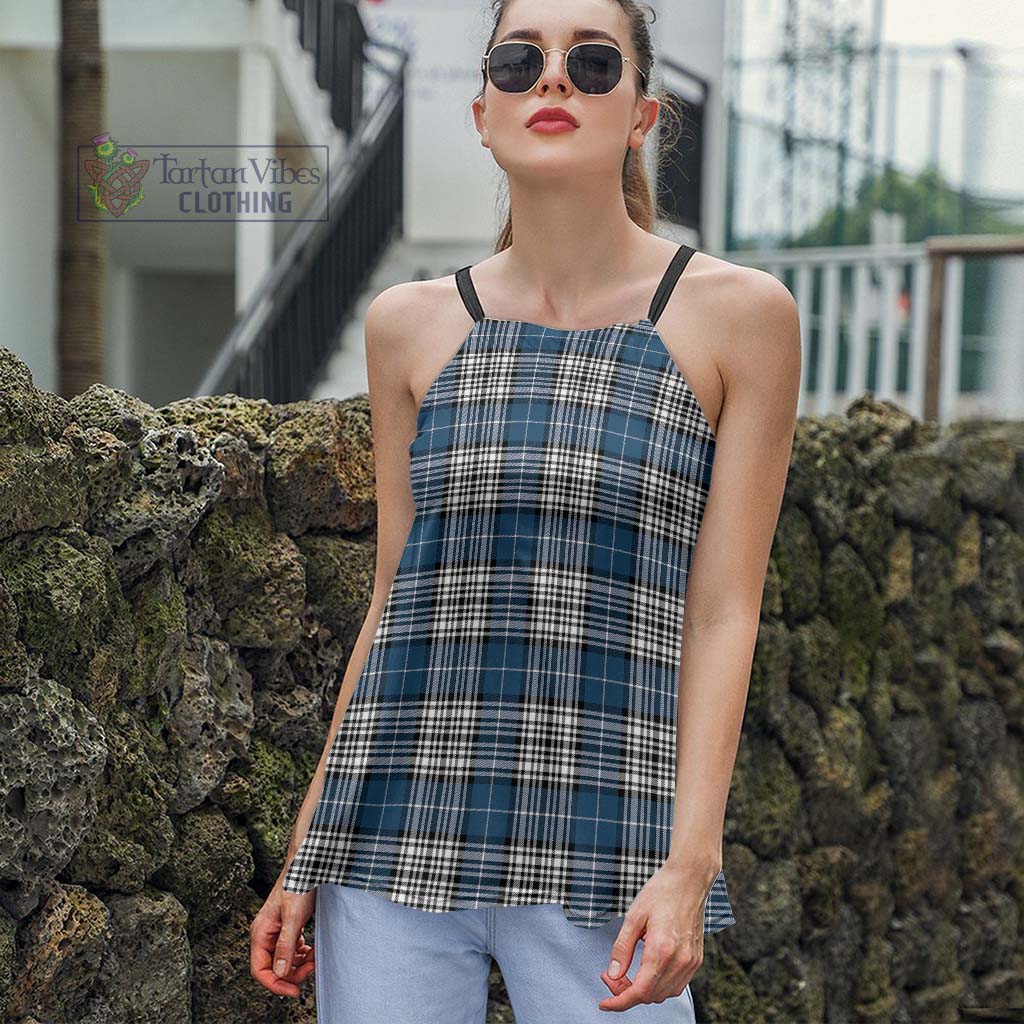 Tartan Vibes Clothing Napier Modern Tartan Loose Halter Neck Camisole