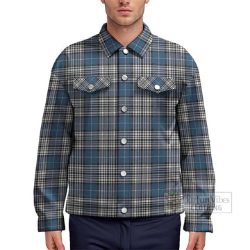 Napier Modern Tartan Unisex Lapel Cotton Jacket