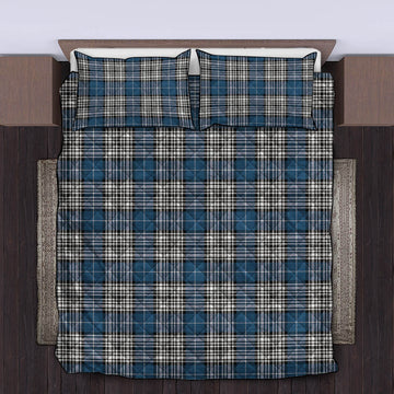 Napier Modern Tartan Quilt Bed Set