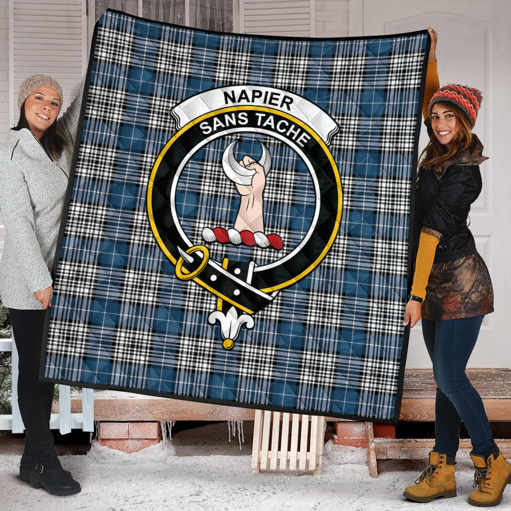 napier-modern-tartan-quilt-with-family-crest