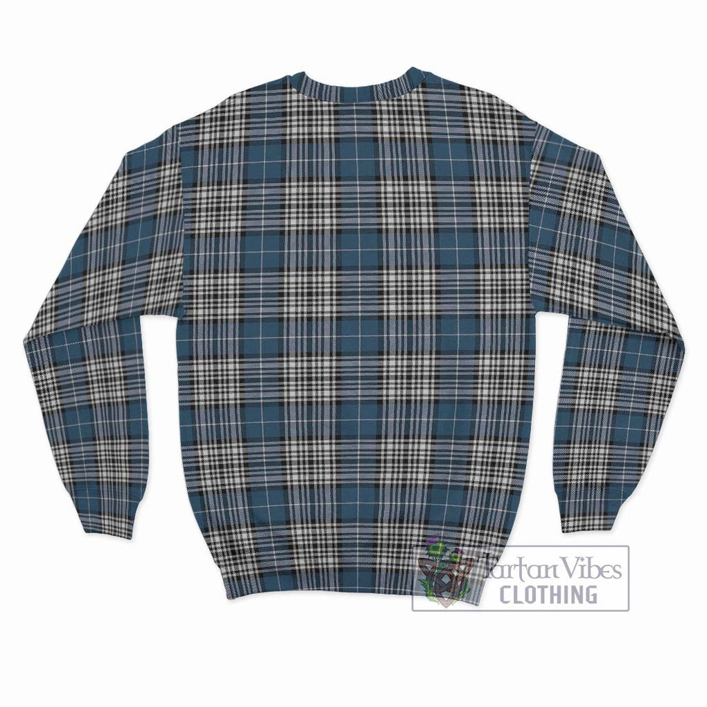 Napier Modern Tartan Sweatshirt with Family Crest DNA In Me Style - Tartanvibesclothing Shop