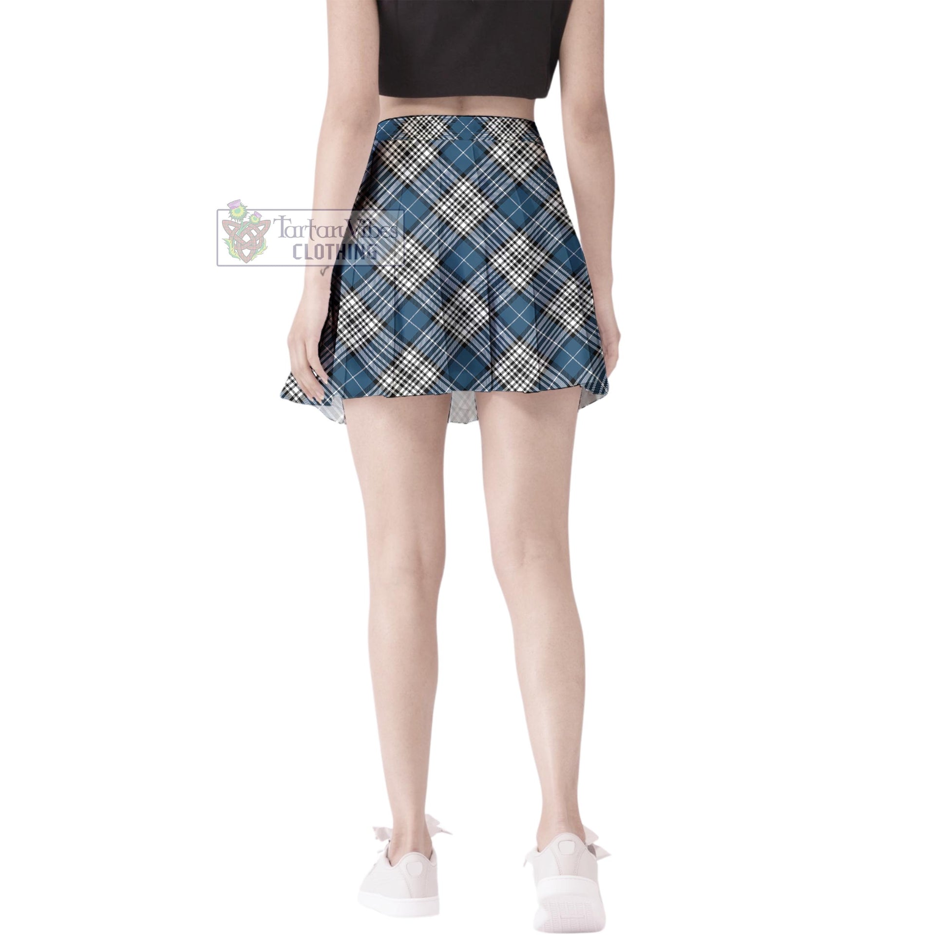 Tartan Vibes Clothing Napier Modern Tartan Women's Plated Mini Skirt