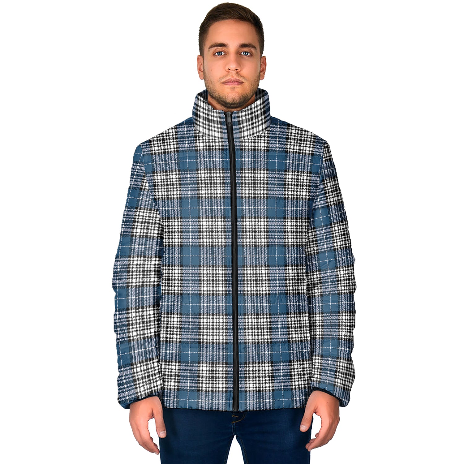 Napier Modern Tartan Padded Jacket - Tartan Vibes Clothing