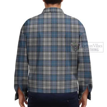 Napier Modern Tartan Unisex Lapel Cotton Jacket