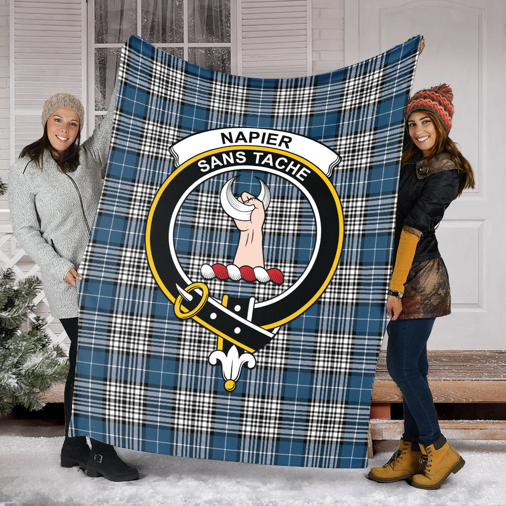 napier-modern-tartab-blanket-with-family-crest