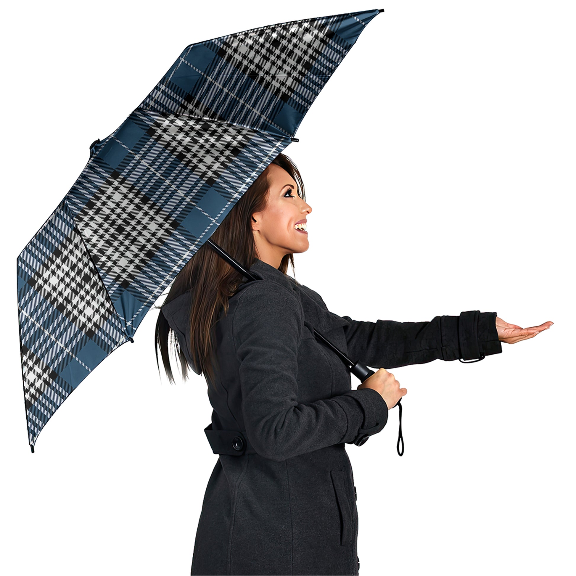 Napier Modern Tartan Umbrella - Tartanvibesclothing