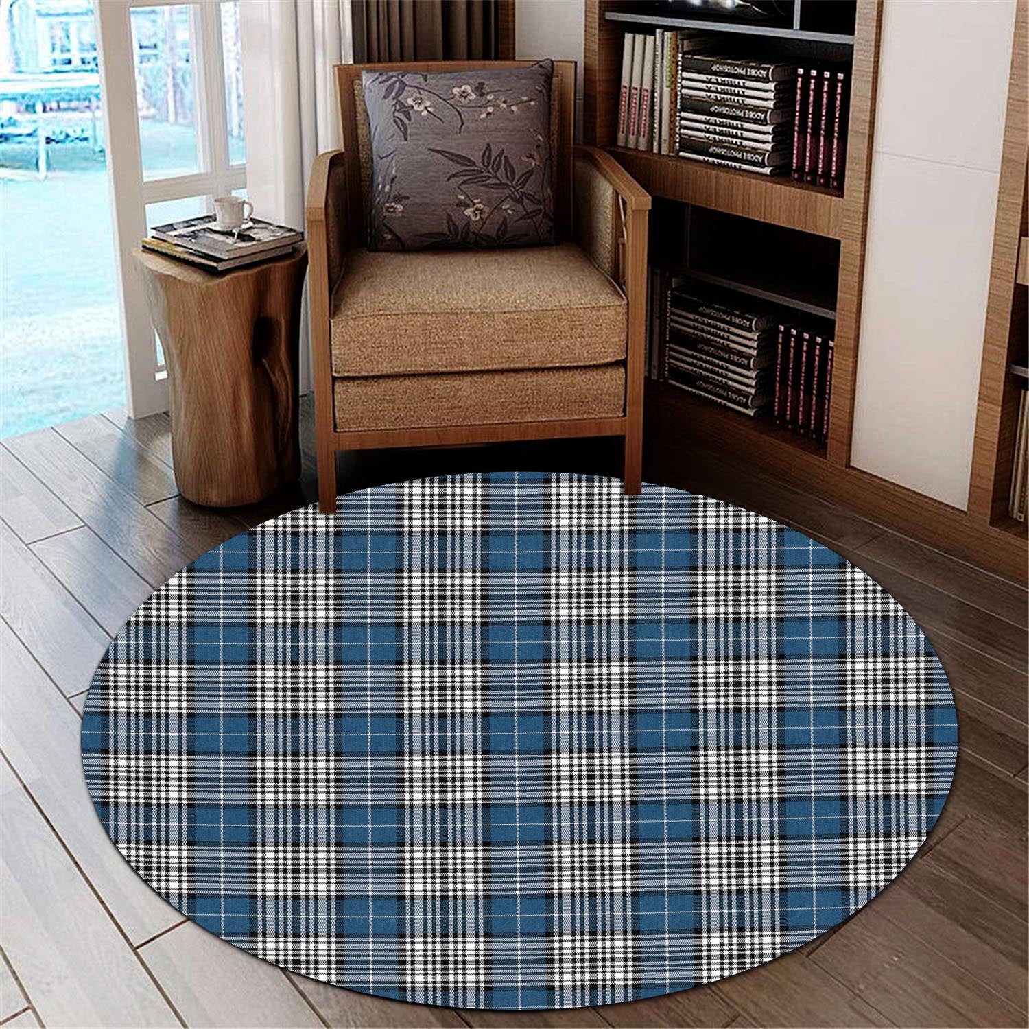 napier-modern-tartan-round-rug