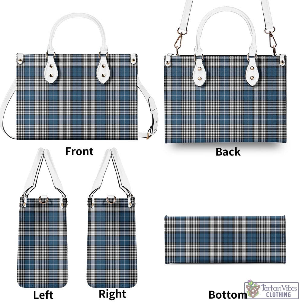 Tartan Vibes Clothing Napier Modern Tartan Luxury Leather Handbags