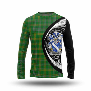 Needham Irish Clan Long Sleeve T-Shirt Celtic Circle Style Unisex - Tartan Vibes Clothing