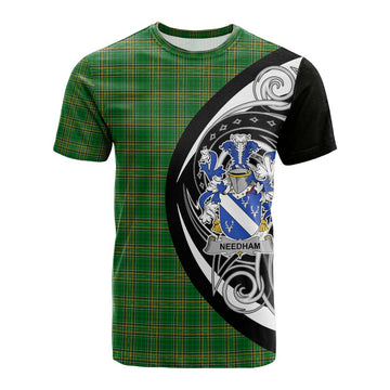 Needham Irish Clan Cotton T-shirt Celtic Circle Style Kid's Shirt - Tartan Vibes Clothing